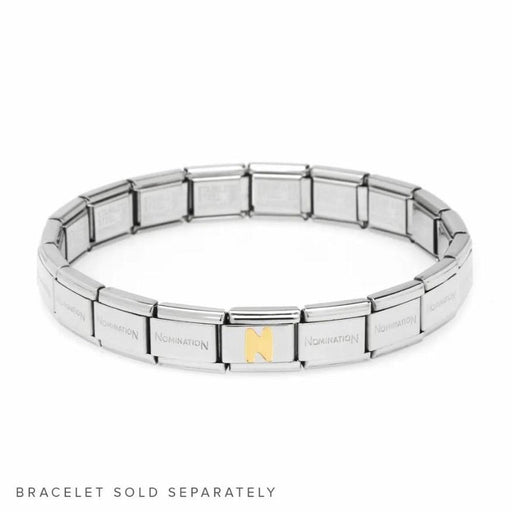 NOMINATION Classic Gold Letter N Charm - Bumbletree Ltd
