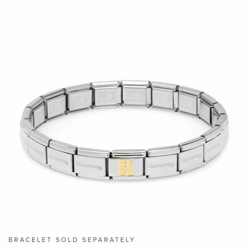 NOMINATION Classic Gold Letter R Charm - Bumbletree Ltd