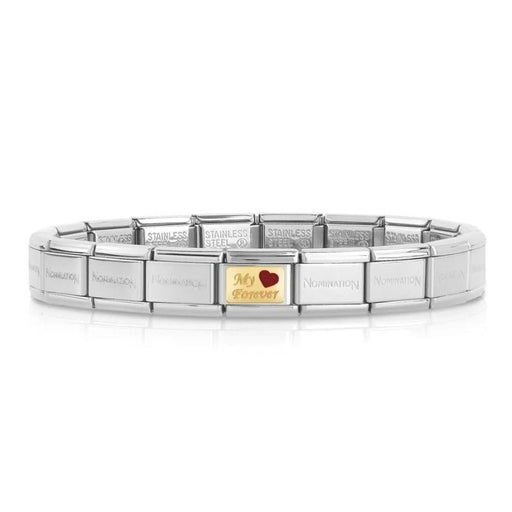 NOMINATION Classic Gold My Forever Charm - Bumbletree Ltd