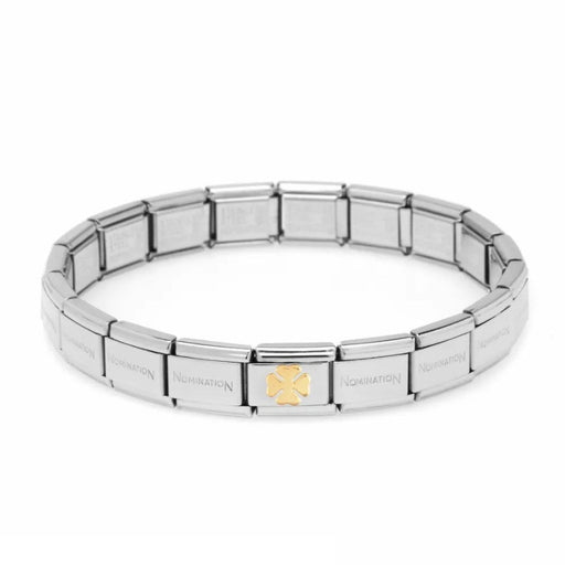 NOMINATION Classic Gold Four-Leaf Clover Charm - Bumbletree Ltd