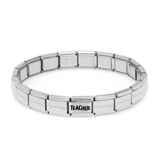 NOMINATION Classic Silver Teacher Charm - Bumbletree Ltd