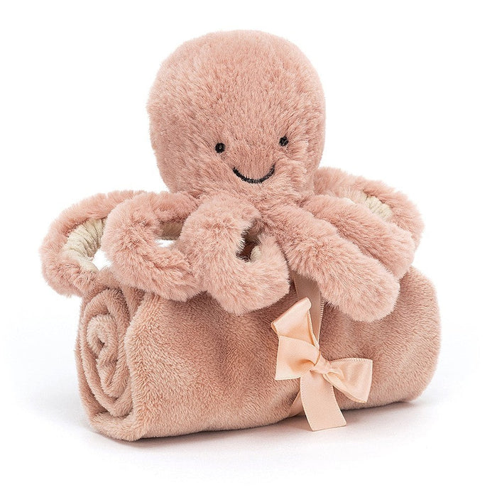 Jellycat Odell Octopus Soother - Plush - Jellycat - Bumbletree
