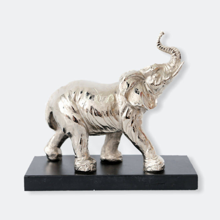 Elephant On Base Ornament Large - Bumbletree Ltd