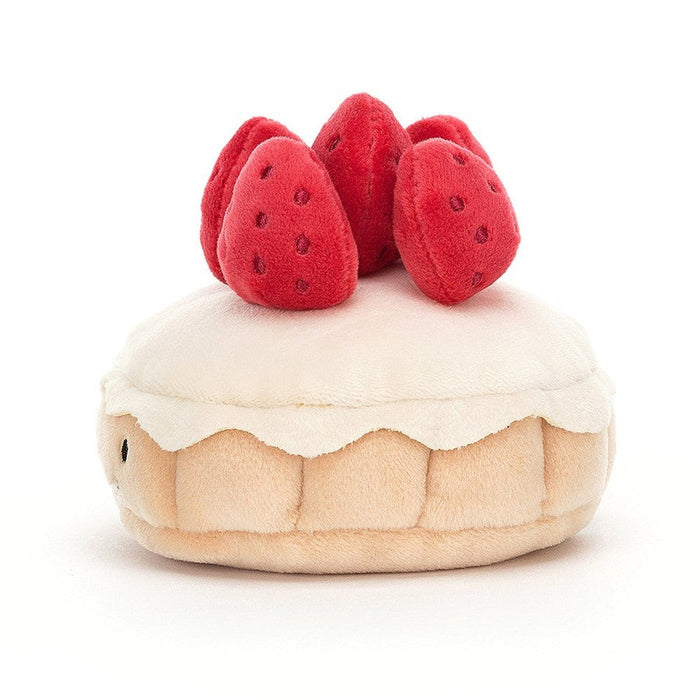 Jellycat Pretty Patisserie Tarte Aux Fraises - Plush - Jellycat - Bumbletree