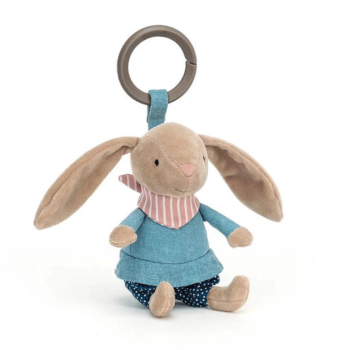Jellycat Little Rambler Bunny Rattle - Plush - Jellycat - Bumbletree