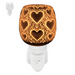 Satin White Hearts Plug-In-Oil Warmer - Bumbletree Ltd