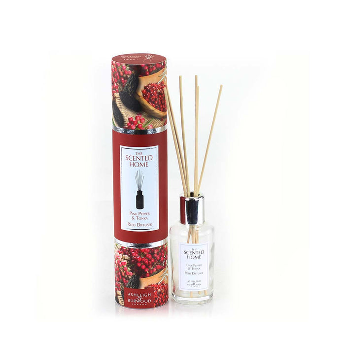 The Scented Home: Reed Diffuser - Pink Pepper & Tonka - 150Ml - Home Fragrance - Ashleigh & Burwood - Bumbletree
