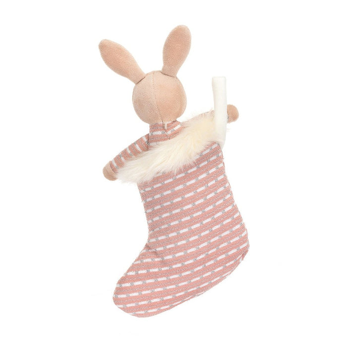 Jellycat Shimmer Stocking Bunny - Plush - Jellycat - Bumbletree
