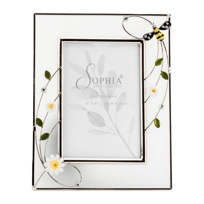 4" X 6" - Classic Collection Wire & Glass Bee Frame - Bumbletree Ltd