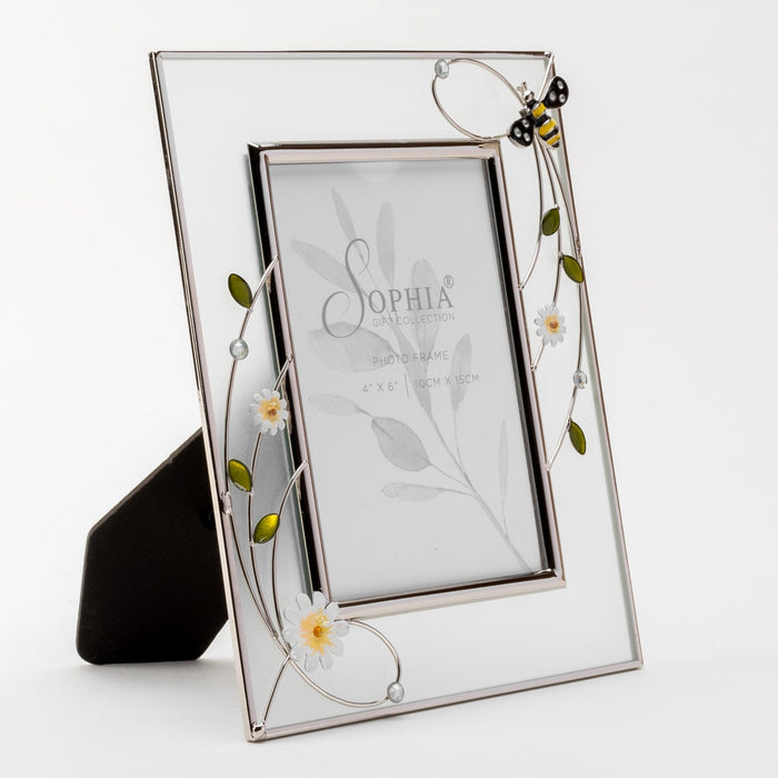 4" X 6" - Classic Collection Wire & Glass Bee Frame - Bumbletree Ltd