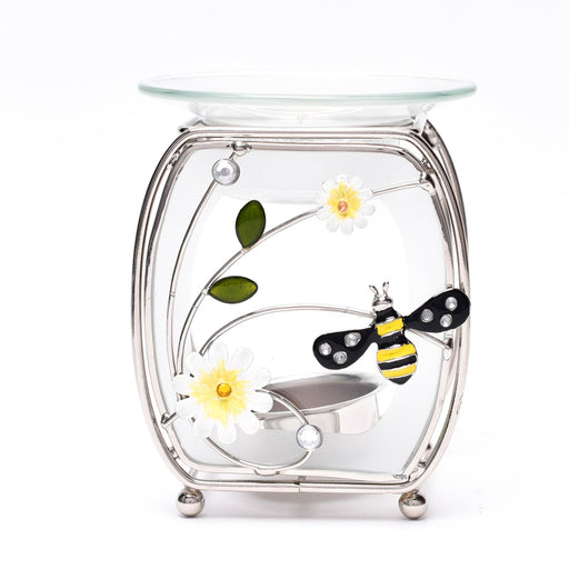 WIRE & GLASS BEE OIL BURNER - Bumbletree Ltd