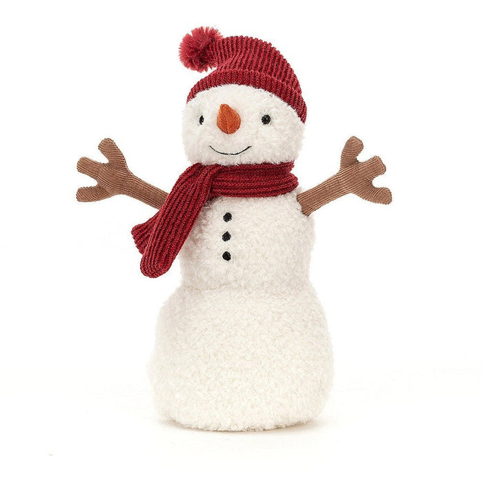 Jellycat Teddy Snowman - Plush - Jellycat - Bumbletree