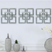Geometric Squares Mirrored Wall Decoration - Bumbletree Ltd