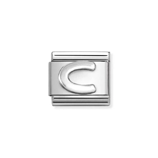 NOMINATION Classic Silver Letter C Charm - Charms - Nomination - Bumbletree