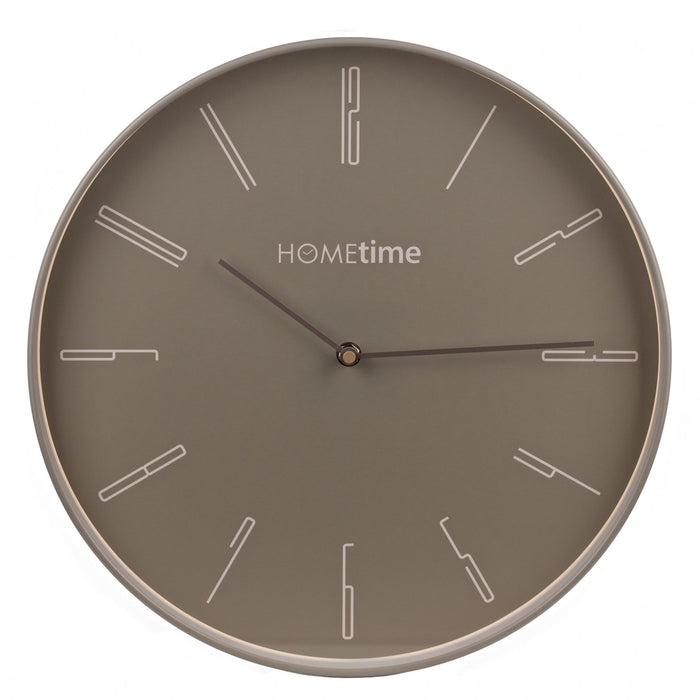 ROUND WALL CLOCK GREY 35CM - Bumbletree Ltd