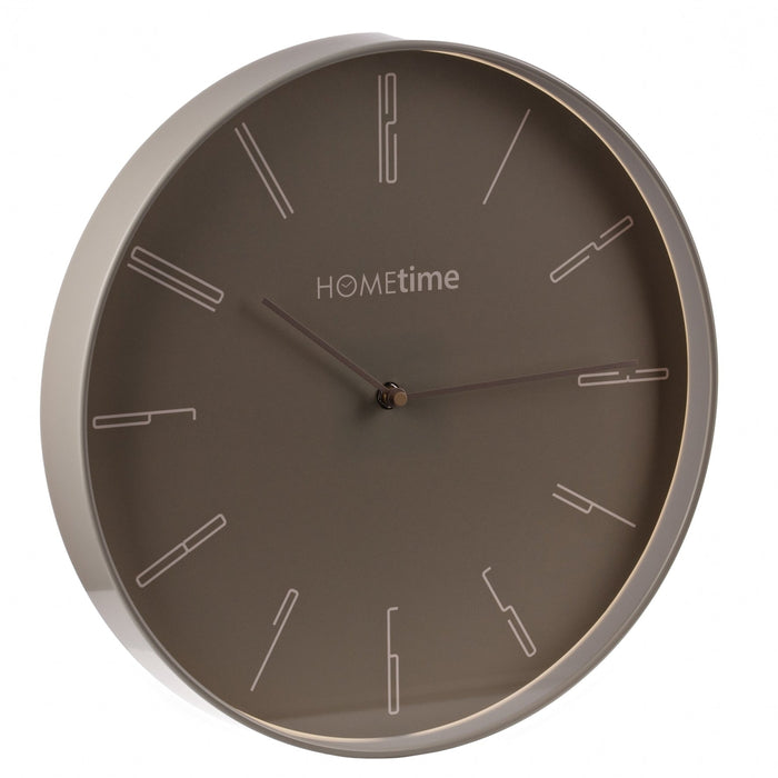 ROUND WALL CLOCK GREY 35CM - Bumbletree Ltd