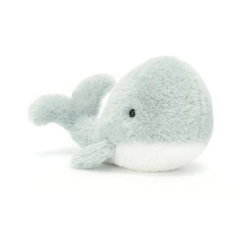 Jellycat Wavelly Whale Grey - Plush - Jellycat - Bumbletree