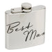 HIP FLASK - BEST MAN - Bumbletree Ltd