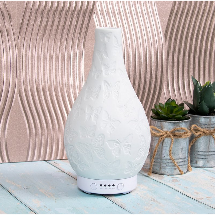 Butterfly LED Colour Changing Aroma Diffuser - Bumbletree Ltd