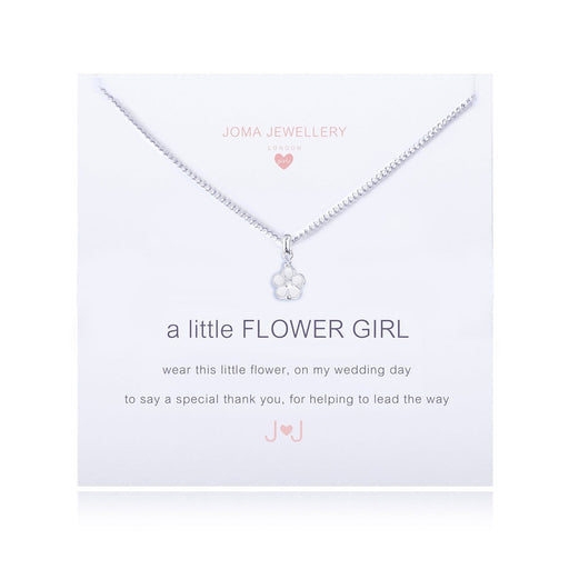 CHILDREN'S A LITTLE FLOWER GIRL NECKLACE - Bumbletree Ltd