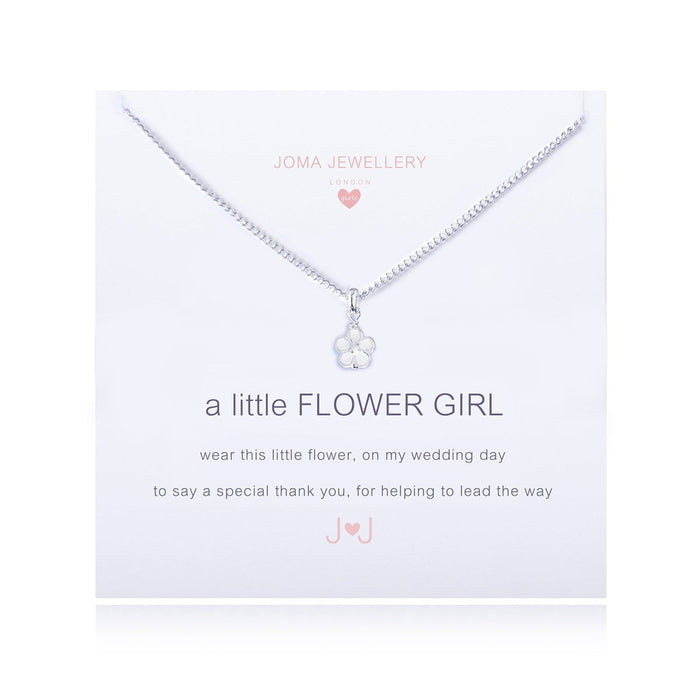 CHILDREN'S A LITTLE FLOWER GIRL NECKLACE - Bumbletree Ltd