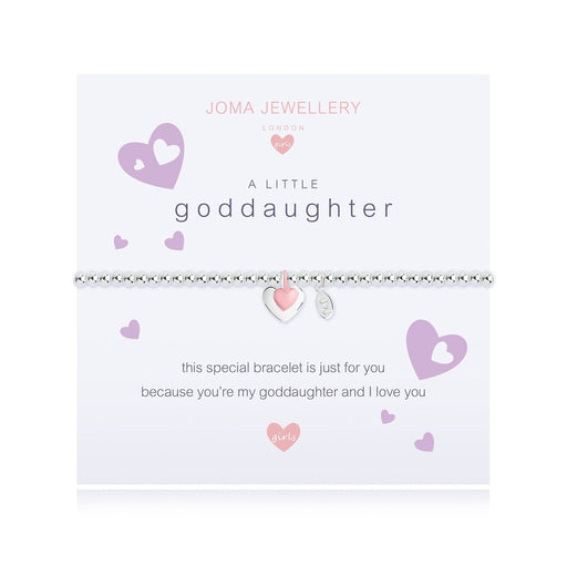CHILDREN'S A LITTLE GODDAUGHTER BRACELET - Bumbletree Ltd