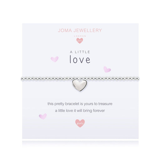 CHILDREN'S A LITTLE LOVE BRACELET PINK - Bumbletree Ltd