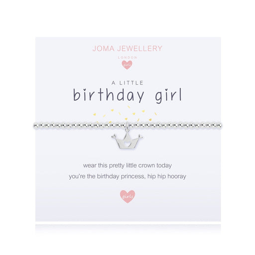 CHILDREN'S A LITTLE BIRTHDAY GIRL BRACELET - Bumbletree Ltd