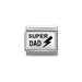 NOMINATION Classic Silver Super Dad Charm - Bumbletree Ltd