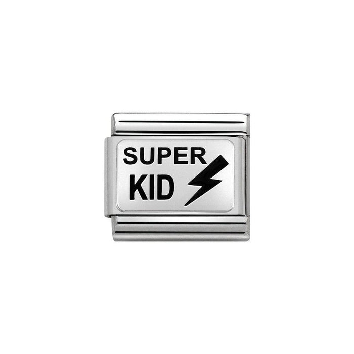 NOMINATION Classic Silver Super Kid Charm - Bumbletree Ltd