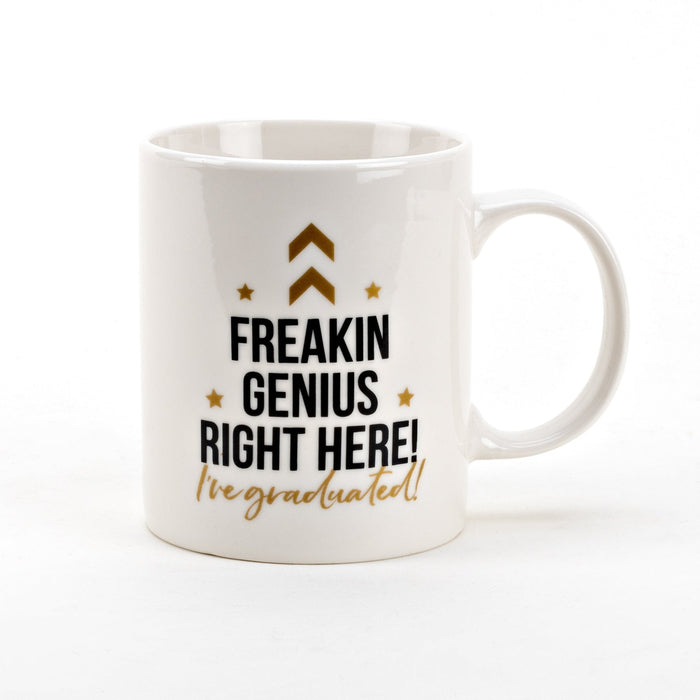 Freakin Genius White Mug - Gifts - Bumbletree - Bumbletree