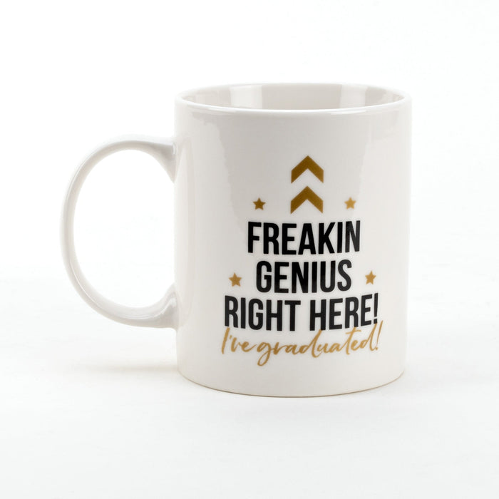 Freakin Genius White Mug - Gifts - Bumbletree - Bumbletree