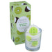 Coconut & Lime Piped Glass Candle - Bumbletree Ltd