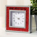 Crystal Border Mantle Clock - 40th Anniversary - Bumbletree Ltd