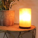 Artisan Rock Salt Lamp With Wooden Base 14cm - Homeware - Bumbletree - Bumbletree