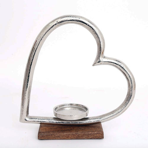 Heart Candle Holder Large - Bumbletree Ltd