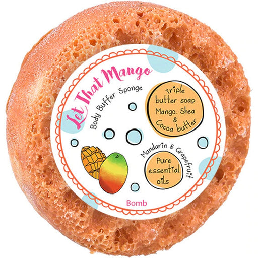 Let that Mango Body Buffer Shower Soap - Bumbletree Ltd