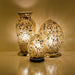 Mosaic Glass Egg Lamp - Autumn Gold Flower - Bumbletree Ltd