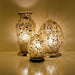 Mini Mosaic Glass Egg Lamp - Autumn Gold Flower - Bumbletree Ltd