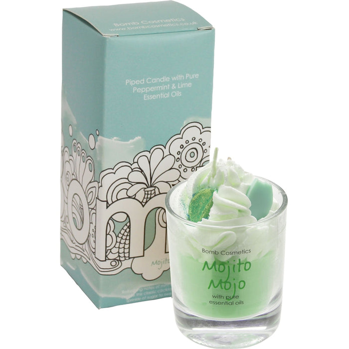 Mojito Mojo Piped Candle - Bumbletree Ltd