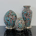 Mosaic Glass Vase Lamp - Blue & Pink Tile - Bumbletree Ltd