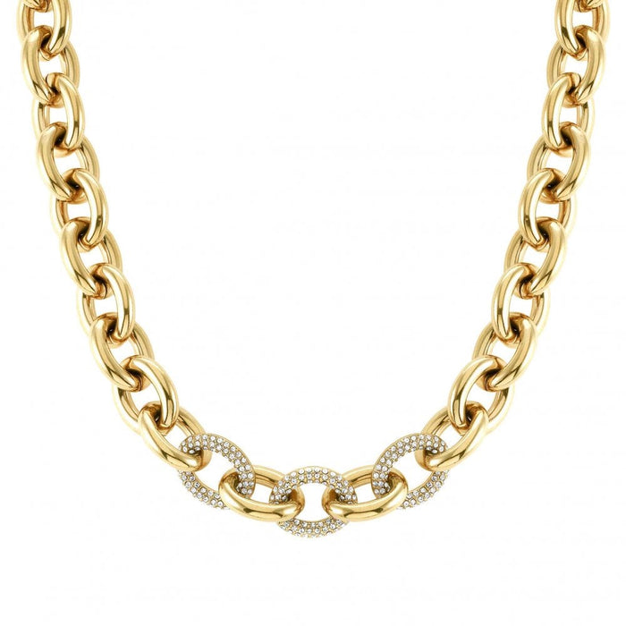 NOMINATION Affinity Yellow Gold & CZ Necklace - Bumbletree Ltd