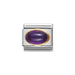 NOMINATION Classic Amethyst Charm - Bumbletree Ltd