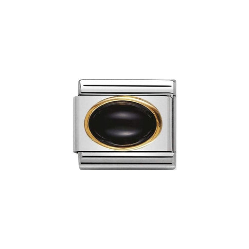 NOMINATION Classic Black Agate Charm - Bumbletree Ltd