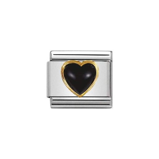 NOMINATION Classic Black Agate Charm - Bumbletree Ltd