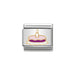 NOMINATION Classic Cake With Candle Charm - Bumbletree Ltd