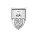 NOMINATION Classic CZ Heart Charm - Bumbletree Ltd