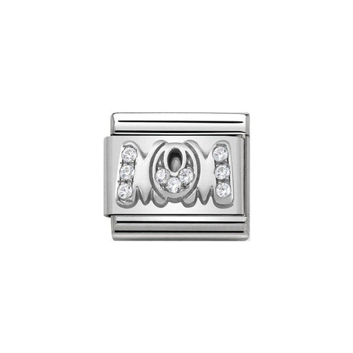 NOMINATION Classic CZ Mom Charm - Bumbletree Ltd