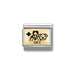 NOMINATION Classic Gold & Black Vet Charm - Bumbletree Ltd