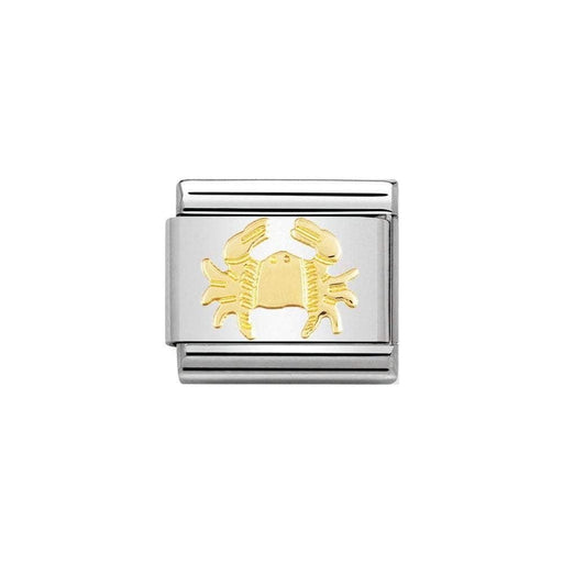 NOMINATION Classic Gold Cancer Charm - Bumbletree Ltd